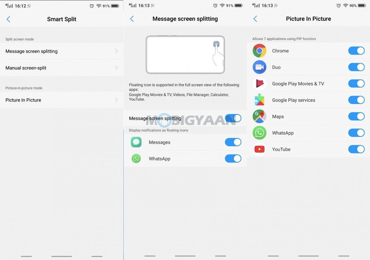 How to enable split screen on Vivo V9 Guide 1