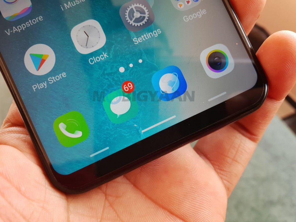 How to use swipe gestures to navigate your Vivo V9 Guide 2