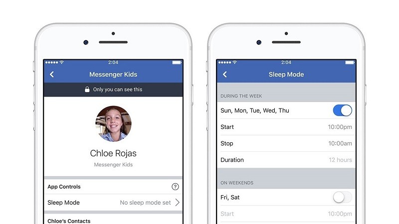 Facebook introduces ‘Sleep Mode’ on Messenger Kids