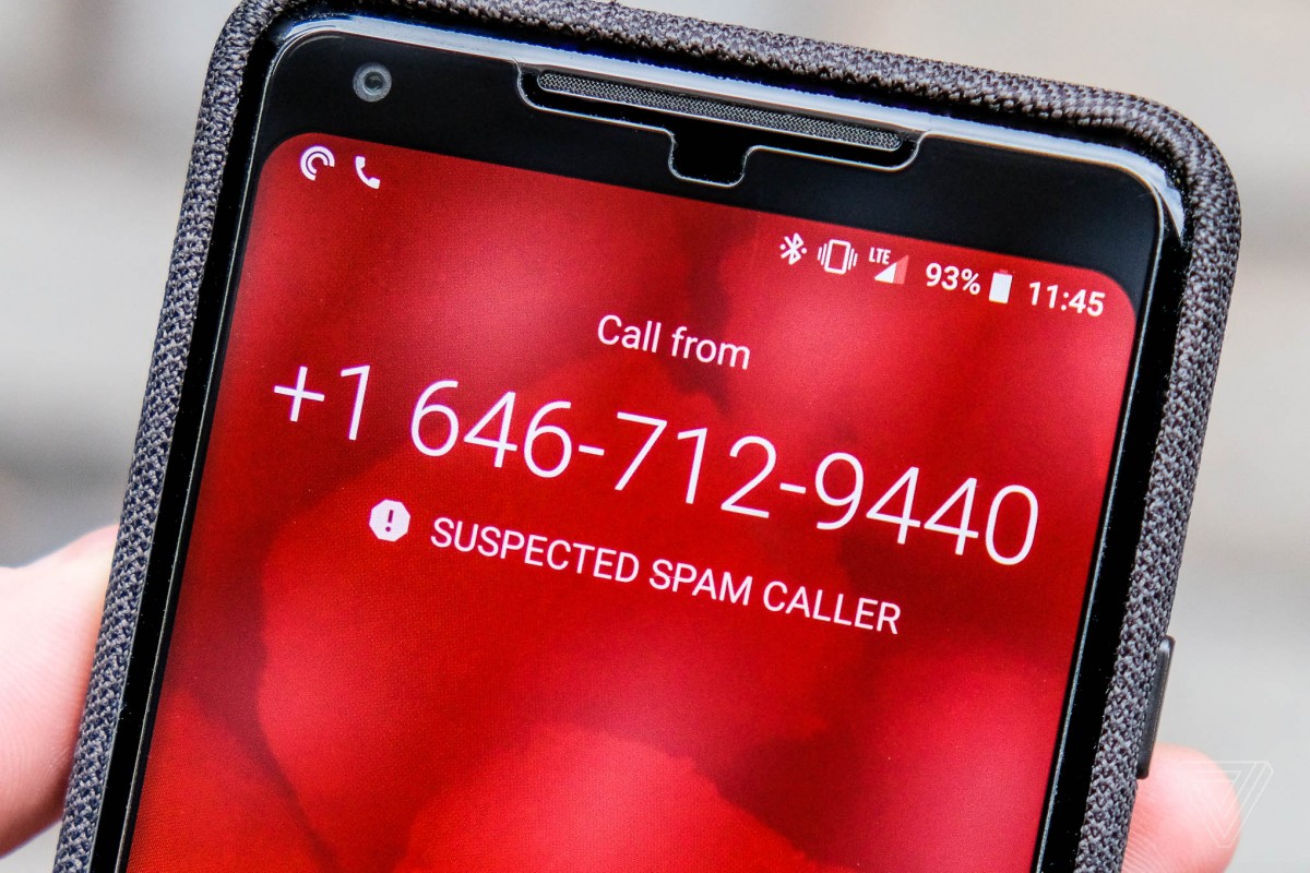 google phone spam caller
