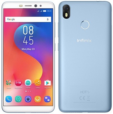 infinix hot s3 topaz blue variant india 1