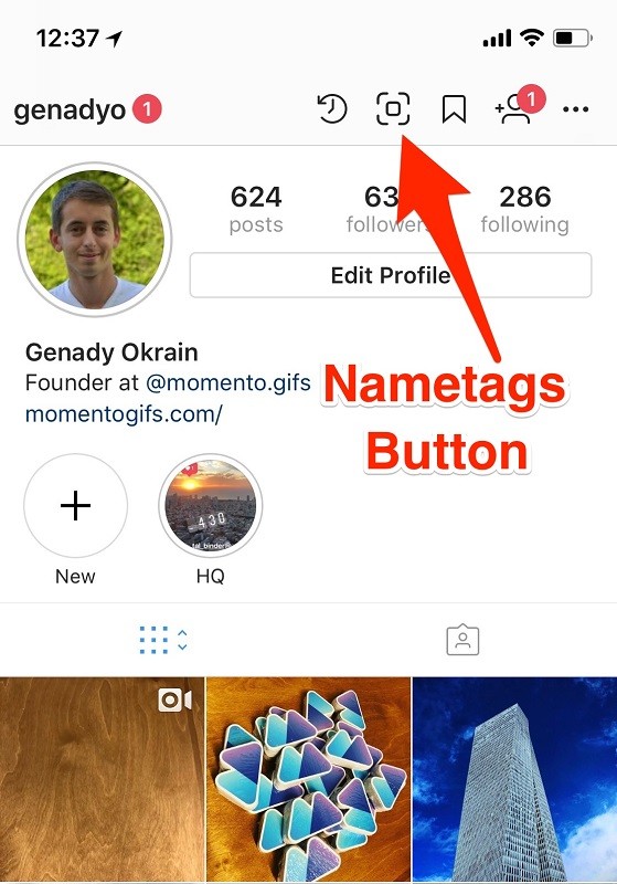 Instagram starts testing Nametags, a clone of Snapchat's Snapcodes 1 instagram nametags tested 1