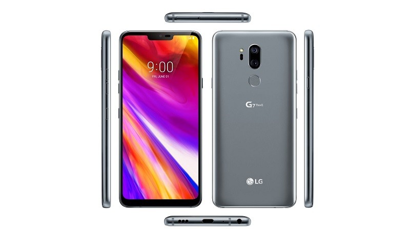 Leaked press render of LG G7 ThinQ shows off the device from all sides, confirms presence of 3.5 mm headphone jack 2 Leaked press render of LG G7 ThinQ shows off the device from all sides, confirms presence of 3.5 mm headphone jack