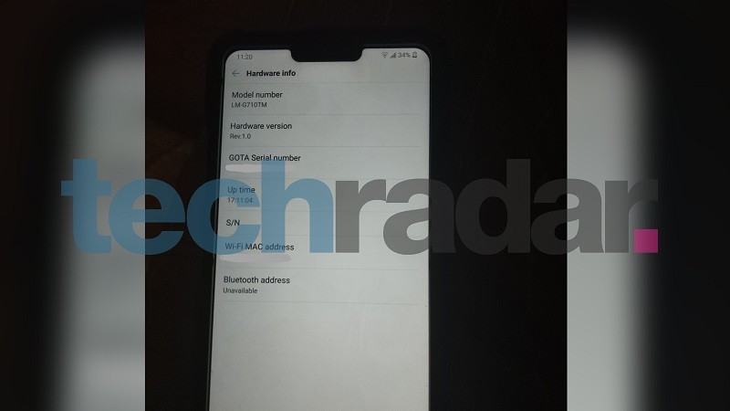 lg g7 thinq live image notch 2