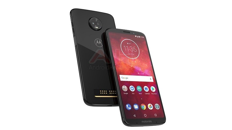 Moto Z3 Play official press render leaks online showing off tall screen, dual rear cameras and glass back 3 Moto Z3 Play official press render leaks online showing off tall screen, dual rear cameras and glass back