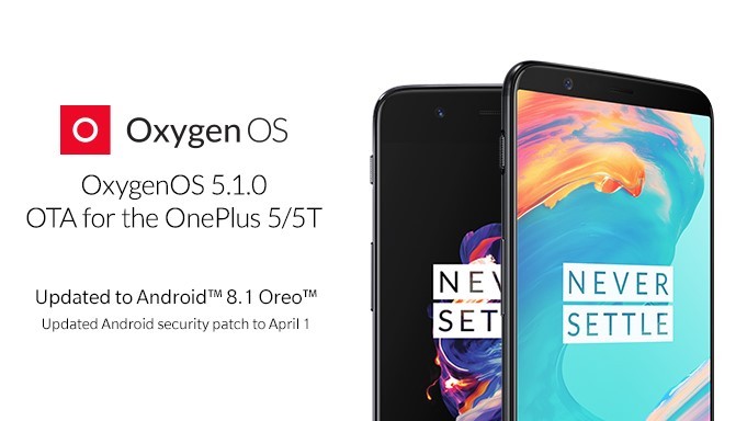 OnePlus rolls out Android 8.1 Oreo update for OnePlus 5 and 5T, here’s what it comes with