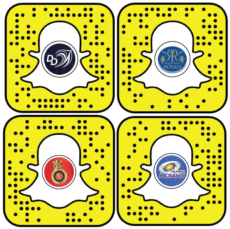 Snapchat partners four IPL teams and releases creative tools for fans to show their support 2 snapchat ipl 2018 partnership