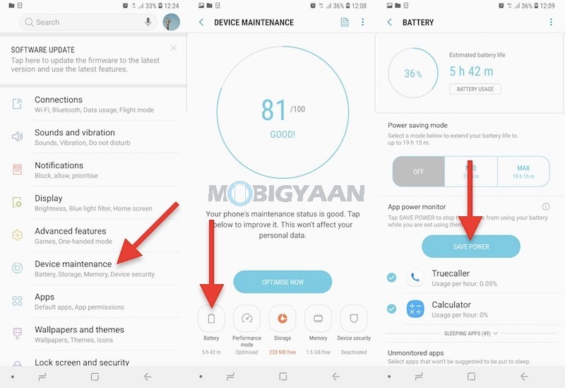 5 ways to save battery on Samsung Galaxy S9 Plus 2