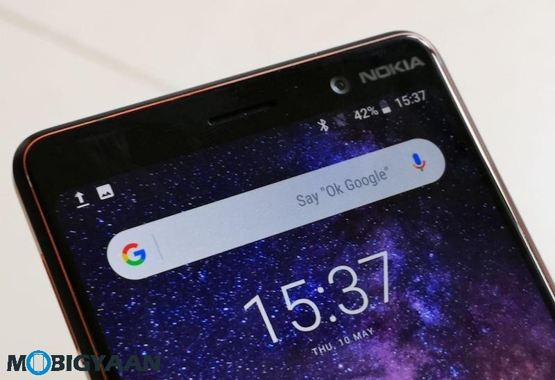 How to display battery percentage in the notification bar on Nokia 7 Plus Guide 1