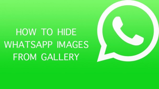 hide whatsapp images from gallery