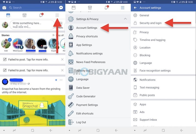 How to logout Facebook from other devices Android iPhone iOS Guide 3