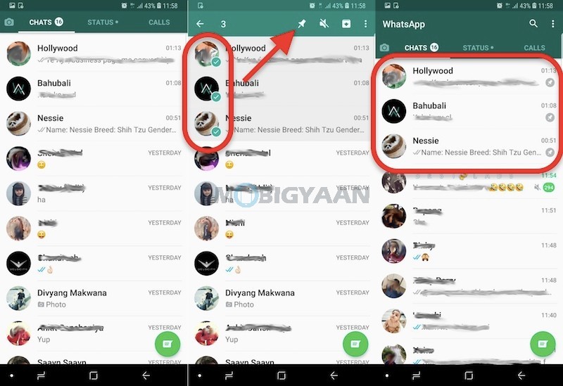 How to pin WhatsApp chats to the top Beginners Guide