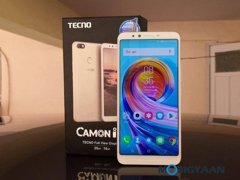 Tecno Camon i Click Hands on Images 1