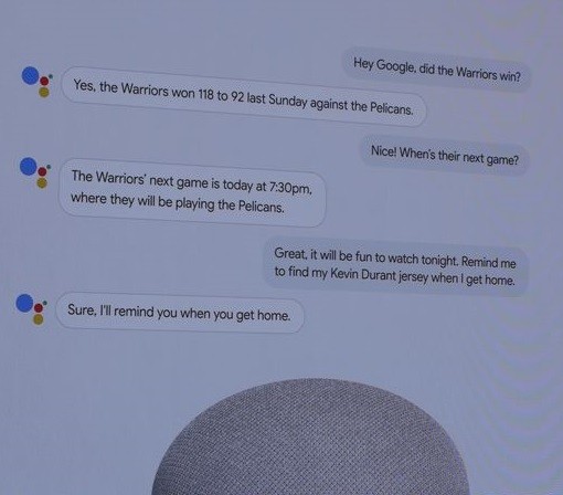 google assistant io 2018 5