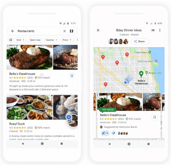 google maps explore tab your match for you 3