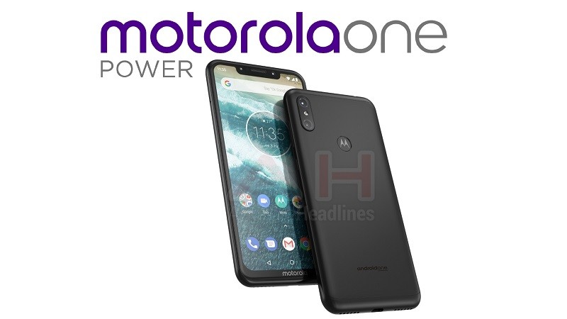 motorola one power android one leaked render