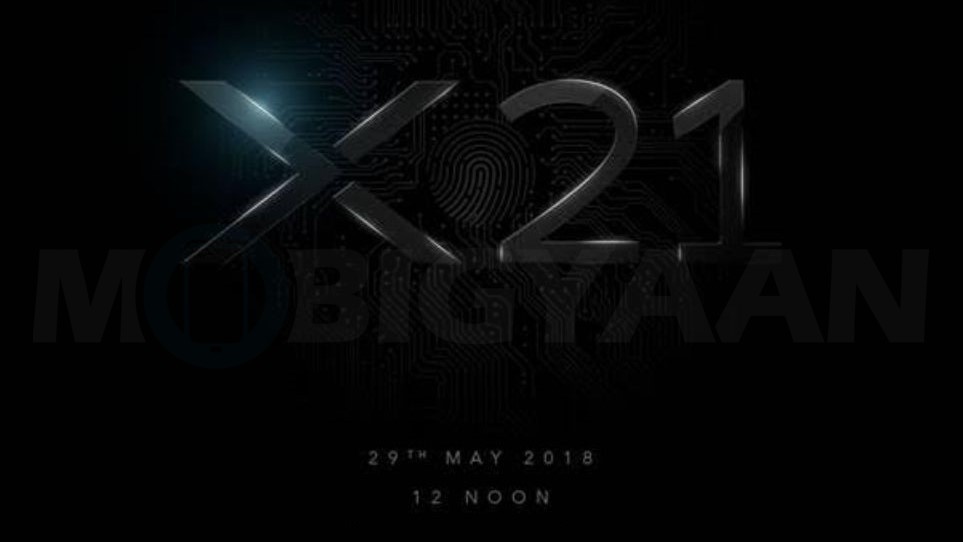 vivo x21 may 29 india launch date flipkart 2