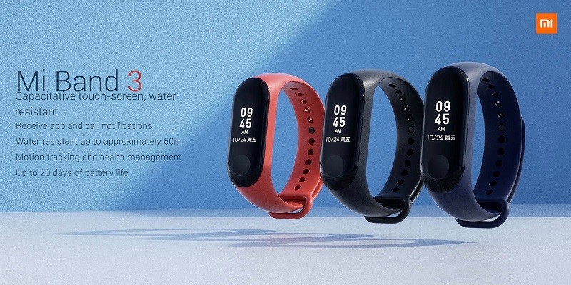 xiaomi mi band 3 1