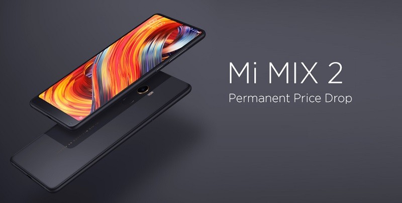 xiaomi mi mix 2 permanent price drop india