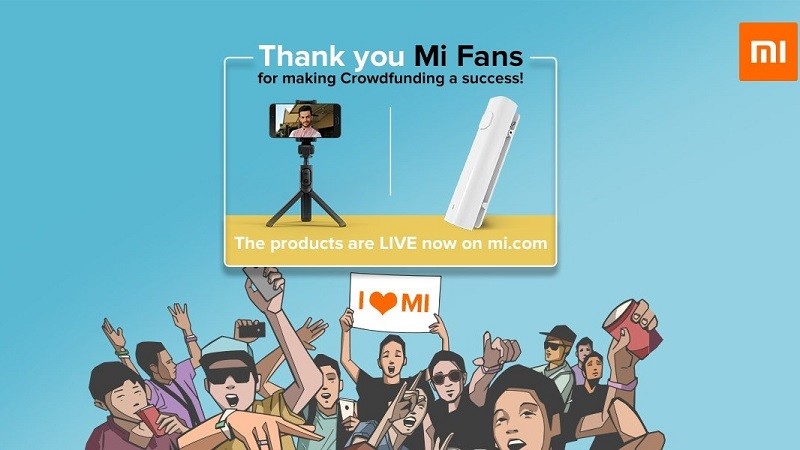 Xiaomi Mi Selfie Stick Tripod and Mi Bluetooth Audio Receiver launched in India following successful crowdfunding