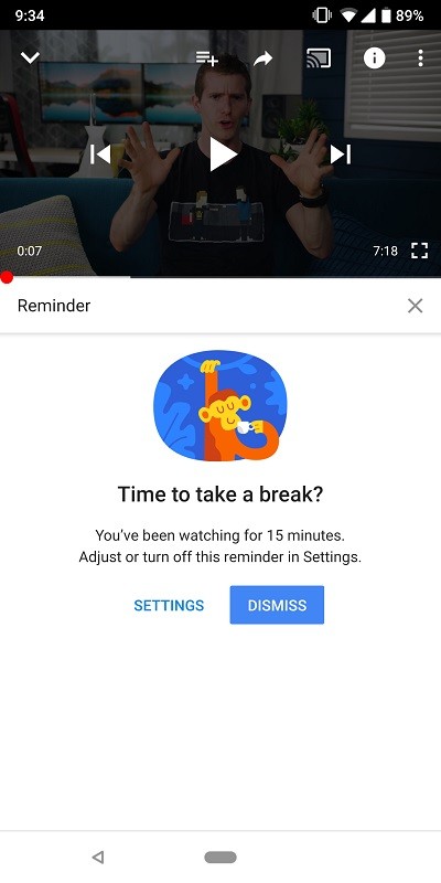 youtube take a break feature rolling out 2