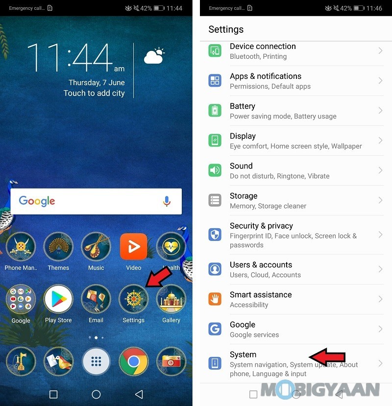 Huawei P20 Lite Ride Mode 1