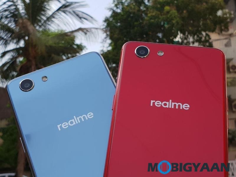 OPPO Realme 1 Silver Red