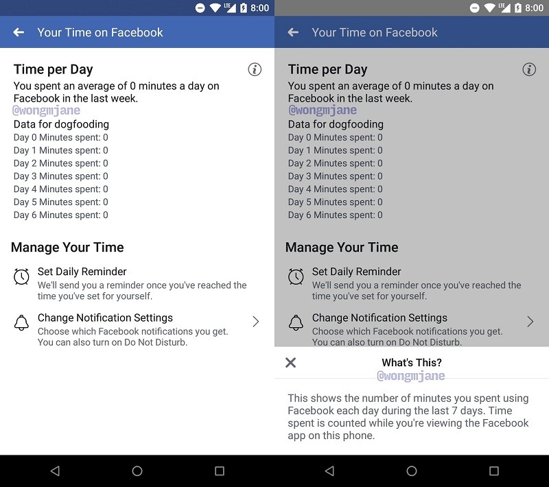 facebook time spent feature 1