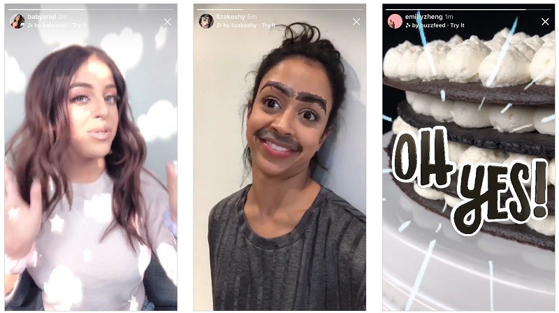 instagram video chat redesigned explore tab ar camera filters 3