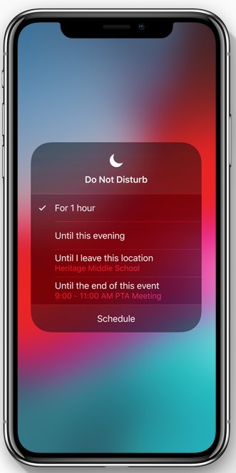 ios 12 dnd