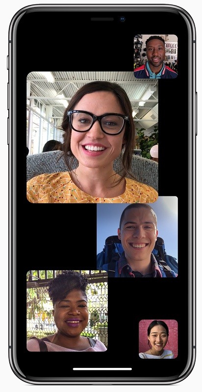 ios 12 more people in facetime