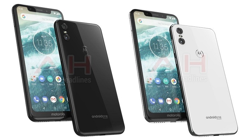 Motorola One with iPhone X-like notch, Android One and Dual Rear Cameras surfaces online 1 motorola one leaked press render