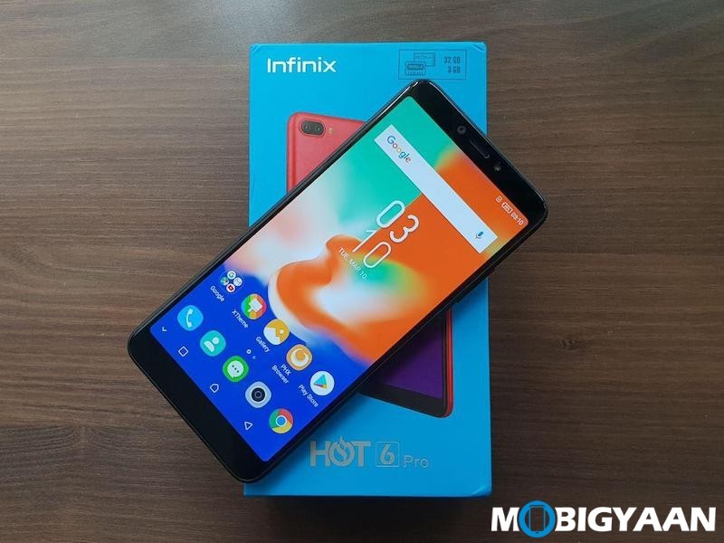 Infinix Hot 6 Pro Hands on Images 1