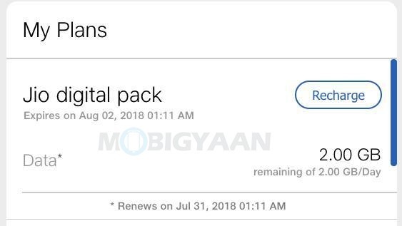 jio digital pack