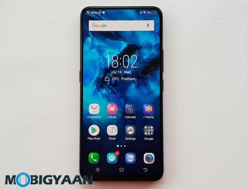 Vivo NEX Hands on Images Notch less Design Periscope style Camera and In Display Fingerprint Scanner 3