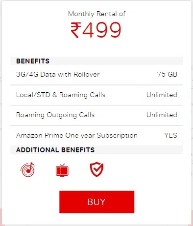 airtel 499 postpaid plan revised