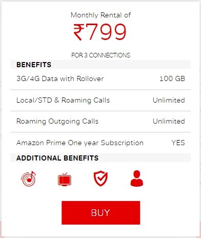 airtel 799 postpaid plan revised