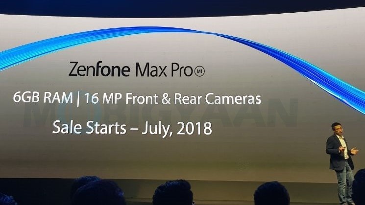 asus zenfone max pro m1 6 gb india july sale