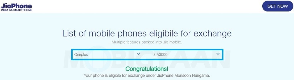 jiophone monsoon hungama offer eligible phones 3