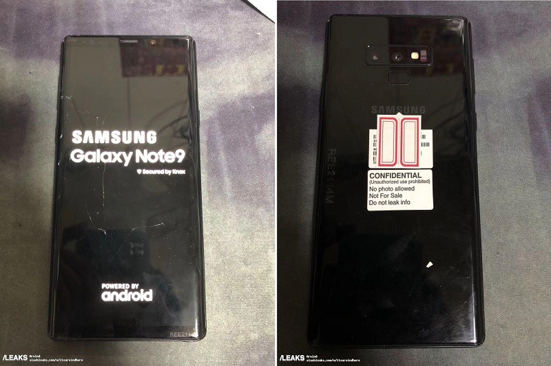 samsung galaxy note9 leaked live image