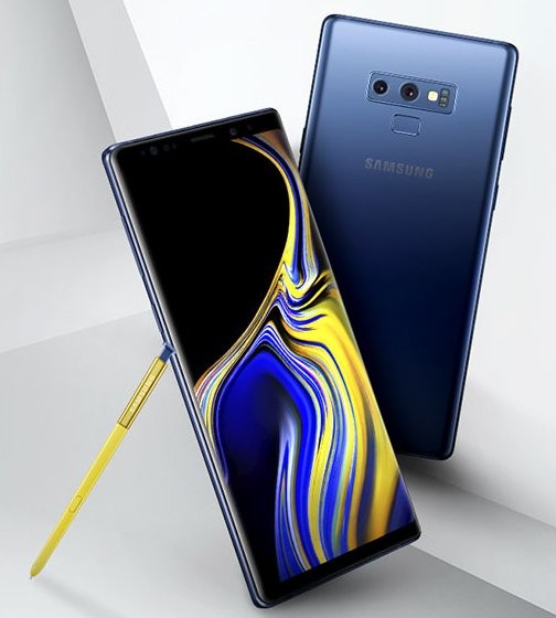 Leaked press render and live image confirm the Samsung Galaxy Note9 won't be coming with in-display fingerprint scanner 1 samsung galaxy note9 leaked press render s pen 1