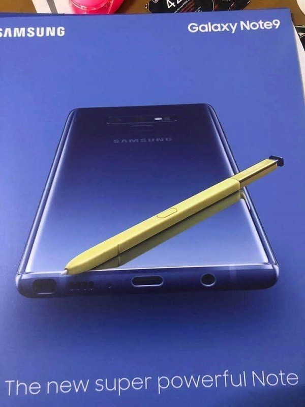 samsung galaxy note9 leaked promo material s pen 1