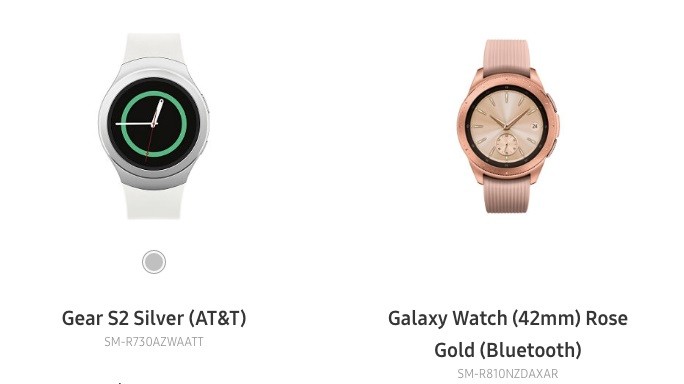 Redditor reveals details of Galaxy Note9 and Galaxy Watch that "you might've not read about yet" 2 samsung galaxy watch leaked image website 1