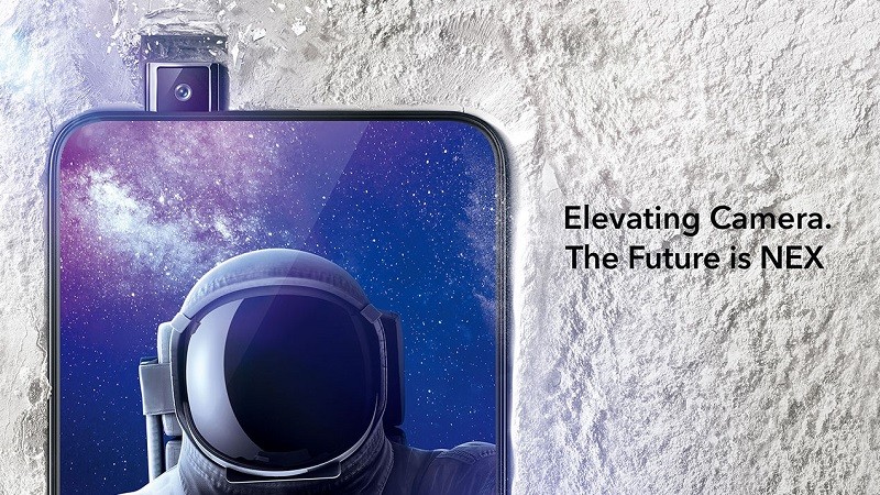 Vivo NEX with elevating selfie camera, in-display fingerprint scanner and Snapdragon 845 SoC launched in India