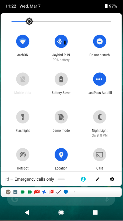 Android P Material Design 2.0