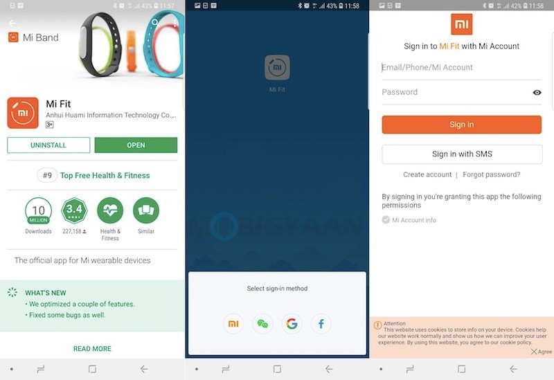How to pair Xiaomi Mi Band 3 to your smartphone via Mi Fit app Guide 2