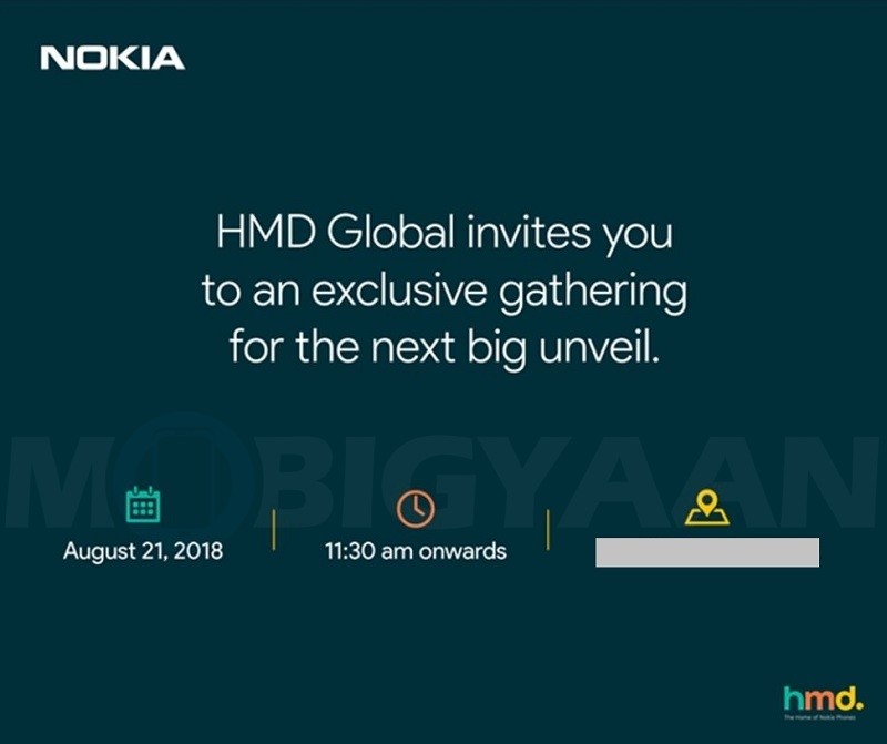 hmd global august 21 india launch invite