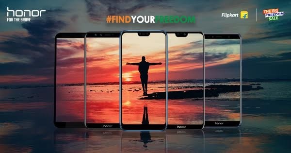Honor announces exchange offers for its smartphones as a part of Flipkart’s Big Freedom Sale
