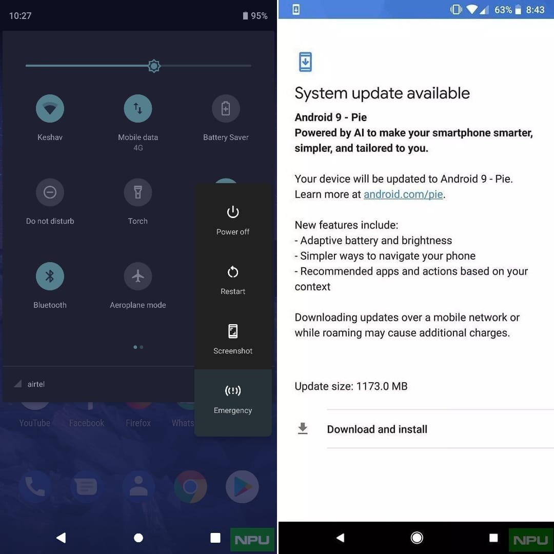 nokia 7 plus android 9 pie update report india