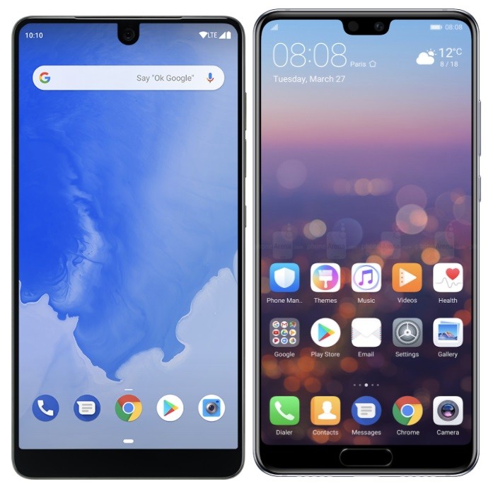Google says Android devices cannot have more than two notches 1 notched devices